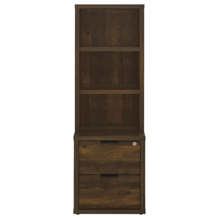 Westpark - 3-Shelf Bookcase USB And Lockable Drawer - Premium Standard Bookcases from Coaster Fine Furniture - Just $279! Shop now at Furniture Wholesale Plus  We are the best furniture store in Nashville, Hendersonville, Goodlettsville, Madison, Antioch, Mount Juliet, Lebanon, Gallatin, Springfield, Murfreesboro, Franklin, Brentwood