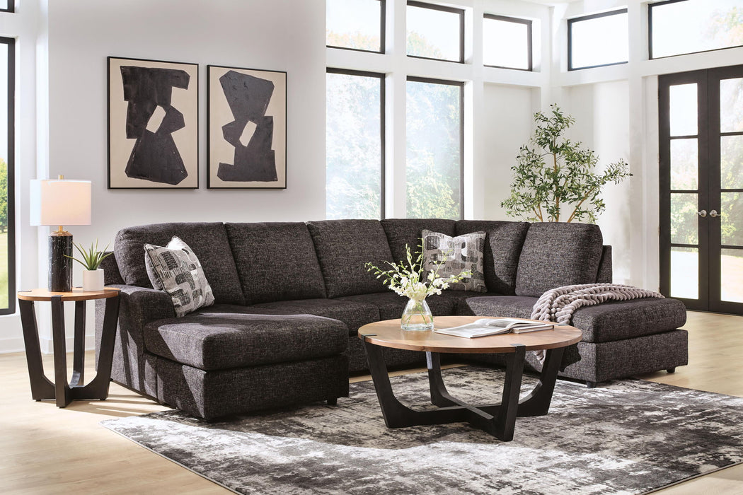 Lentiz - Sectional – Stationary Sectionals by Signature Design by Ashley® at Furniture Wholesale Plus , Nashville furniture store