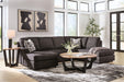Lentiz - Sectional – Stationary Sectionals by Signature Design by Ashley® at Furniture Wholesale Plus , Nashville furniture store