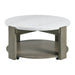 Rosamel - Round Coffee Table - Gray – Coffee Tables by Elements International at Furniture Wholesale Plus , Nashville furniture store