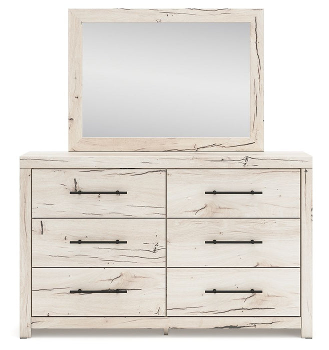 Lawroy - Dresser And Mirror - Light Natural – Dresser & Mirror by Benchcraft® at Furniture Wholesale Plus , Nashville furniture store