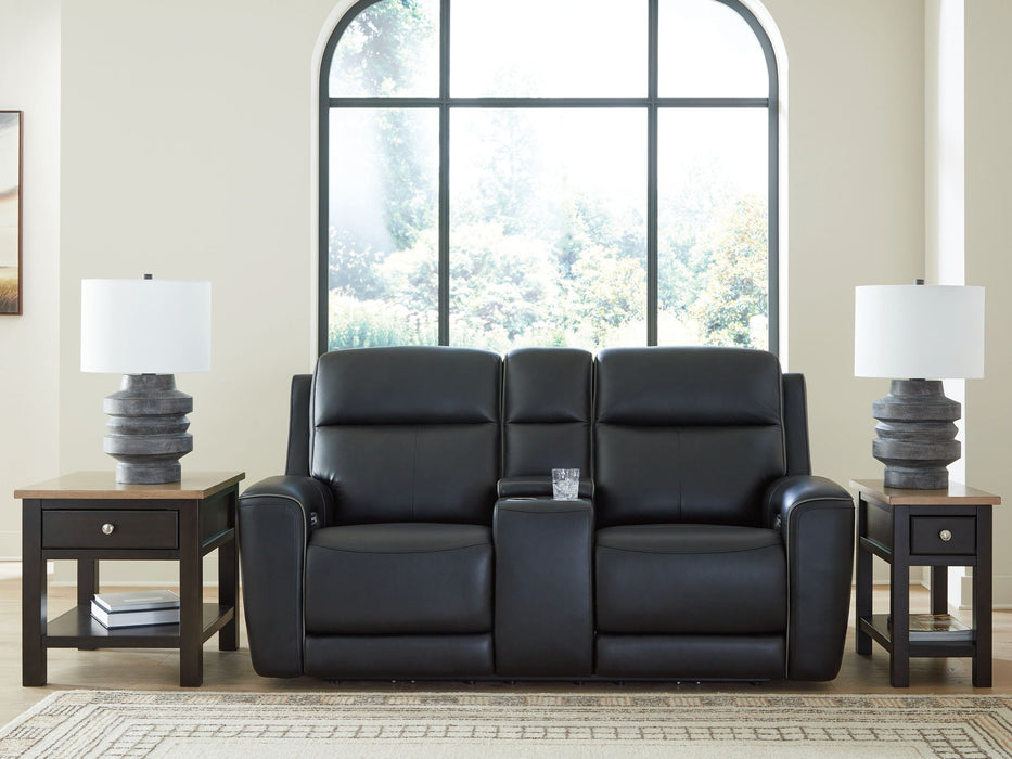 5Z-Comfort - Relaxation - Power Reclining Loveseat with Console / Adj Headrest – Reclining Loveseats by Signature Design by Ashley® at Furniture Wholesale Plus , Nashville furniture store
