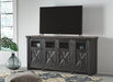 Tyler Creek - Extra Large TV Stand - Black / Gray – TV Stands by Signature Design by Ashley® at Furniture Wholesale Plus , Nashville furniture store
