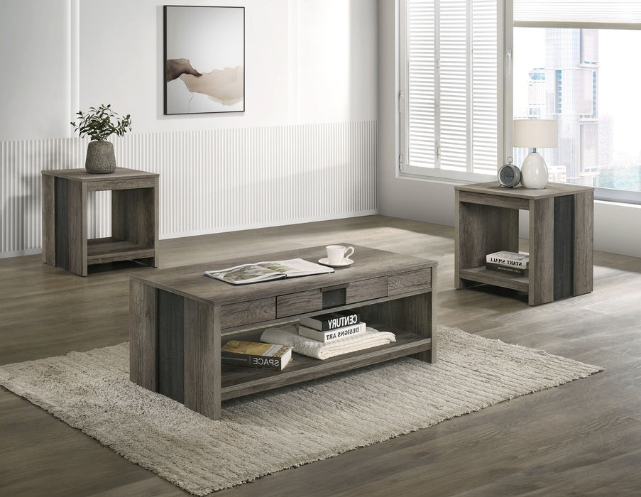 Rangley - 3 Piece Cocktail Set - Gray – Table Sets by Crown Mark at Furniture Wholesale Plus , Nashville furniture store