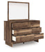 Chirason - Dresser And Mirror - Brown – Dresser & Mirror by Signature Design by Ashley® at Furniture Wholesale Plus , Nashville furniture store