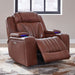 Caswell - Swivel Glider Recliner P2 - Nature Chestnut – Swivel Glider Chairs by Liberty Furniture at Furniture Wholesale Plus , Nashville furniture store