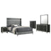 Lucia - Bedroom Set With Upholstered Wingback Panel Bed - Premium 4 Piece Bedroom Sets from Coaster Fine Furniture - Just $1139! Shop now at Furniture Wholesale Plus  We are the best furniture store in Nashville, Hendersonville, Goodlettsville, Madison, Antioch, Mount Juliet, Lebanon, Gallatin, Springfield, Murfreesboro, Franklin, Brentwood