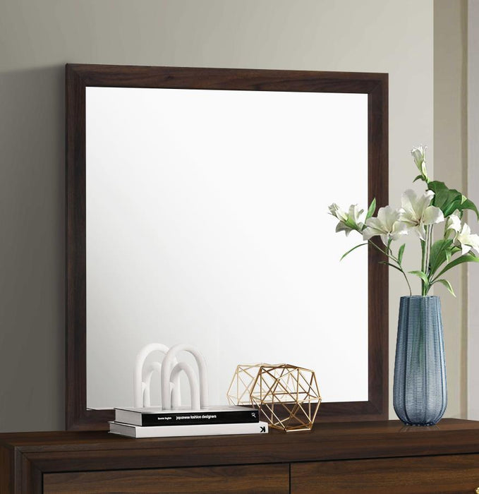 Welsley - Dresser Mirror - Walnut – Mirrors by Coaster Fine Furniture at Furniture Wholesale Plus , Nashville furniture store