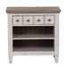 Heartland - 1 Drawer Nightstand With Charging Station - Antique White / Tobacco Tops – Nightstands w/ Charging Stations by Liberty Furniture at Furniture Wholesale Plus , Nashville furniture store