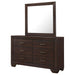 Kauffman - 6-Drawer Dresser with Mirror – Dresser & Mirror by CoasterEveryday at Furniture Wholesale Plus , Nashville furniture store
