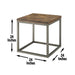 Lorenza - End Table - Brown – End Tables by Steve Silver Furniture at Furniture Wholesale Plus , Nashville furniture store