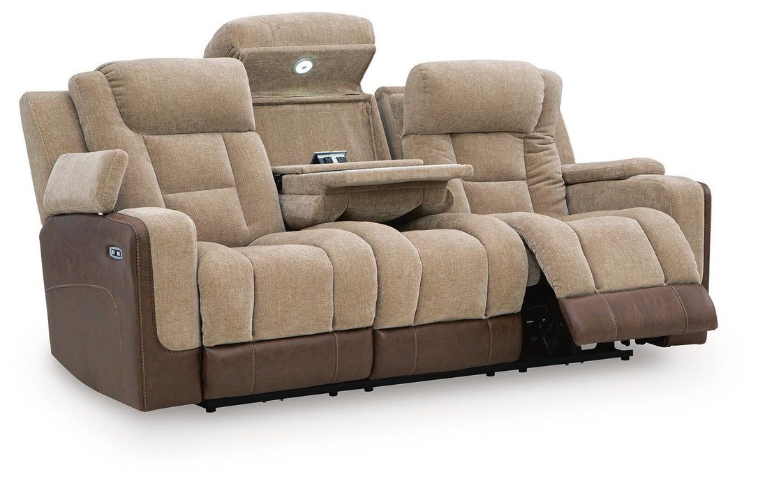 Mixed Motion - Power Reclining Sofa With Adjustable Headrest – Reclining Sofas by Signature Design by Ashley® at Furniture Wholesale Plus , Nashville furniture store