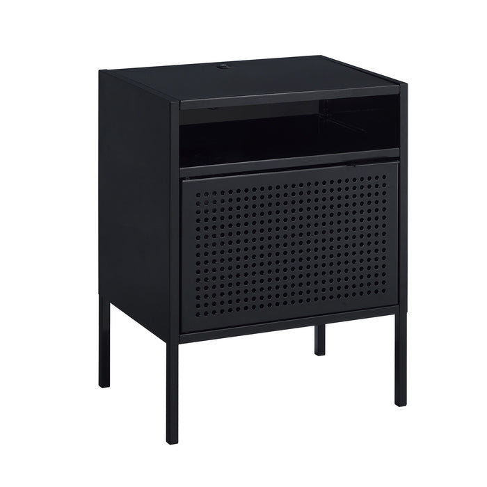 Ember - Nightstand With Usb – Nightstands w/ Charging Stations by Elements International at Furniture Wholesale Plus , Nashville furniture store