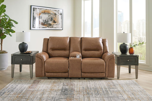 Trasimeno - Power Reclining Loveseat With Console – Reclining Loveseats by Signature Design by Ashley® at Furniture Wholesale Plus , Nashville furniture store