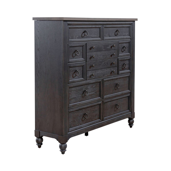 Americana Farmhouse - 12 Drawer Chesser – Dressers by Liberty Furniture at Furniture Wholesale Plus , Nashville furniture store