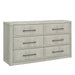 Modern Play - 6 Drawer Dresser - Natural White – Dressers by Liberty Furniture at Furniture Wholesale Plus , Nashville furniture store