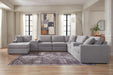 Modmax - Sectional - Granite – Stationary Sectionals by Signature Design by Ashley® at Furniture Wholesale Plus , Nashville furniture store