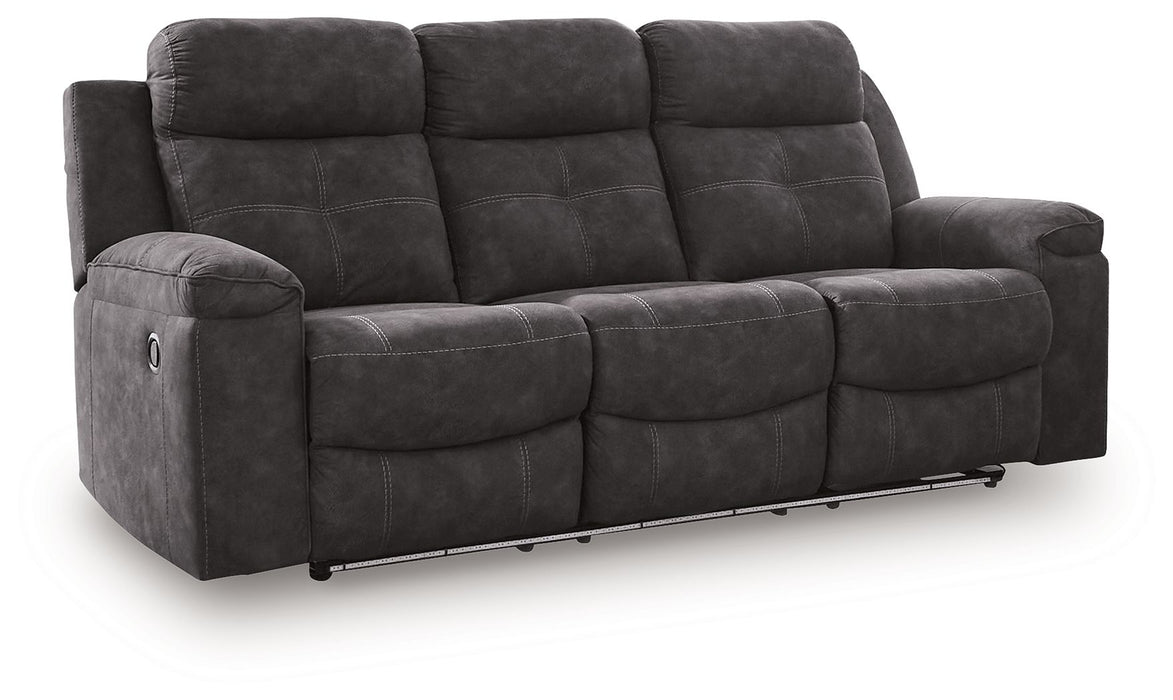 Brysonview - Reclining Sofa - Charcoal – Reclining Sofas by Benchcraft® at Furniture Wholesale Plus , Nashville furniture store
