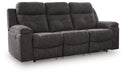 Brysonview - Reclining Sofa - Charcoal – Reclining Sofas by Benchcraft® at Furniture Wholesale Plus , Nashville furniture store
