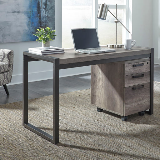 Tanners Creek - Writing Desk - Graystone – Writing Desks by Liberty Furniture at Furniture Wholesale Plus , Nashville furniture store