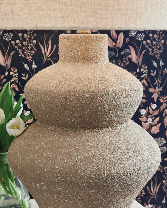 Jossleigh - Metal Table Lamp - Beige – Table Lamps by Signature Design by Ashley® at Furniture Wholesale Plus , Nashville furniture store