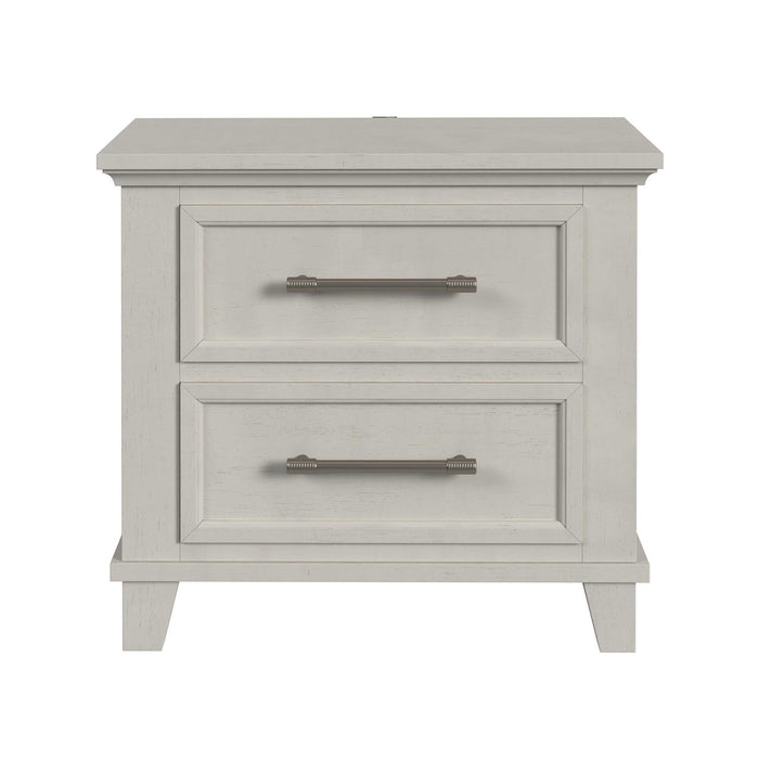 Canterbury - 2-Drawer Nightstand With USB – Nightstands w/ Charging Stations by Elements International at Furniture Wholesale Plus , Nashville furniture store