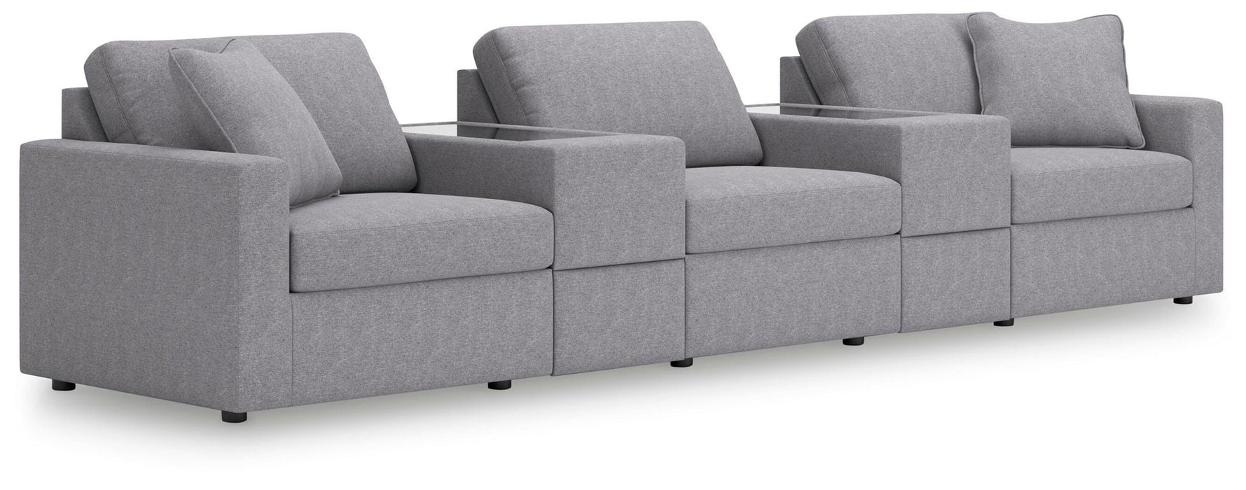 Modmax - Sectional - Granite – Stationary Sectionals by Signature Design by Ashley® at Furniture Wholesale Plus , Nashville furniture store