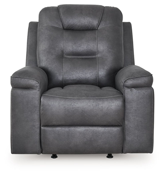 Stockworth - Rocker Recliner - Granite – Rocker Chairs by Signature Design by Ashley® at Furniture Wholesale Plus , Nashville furniture store