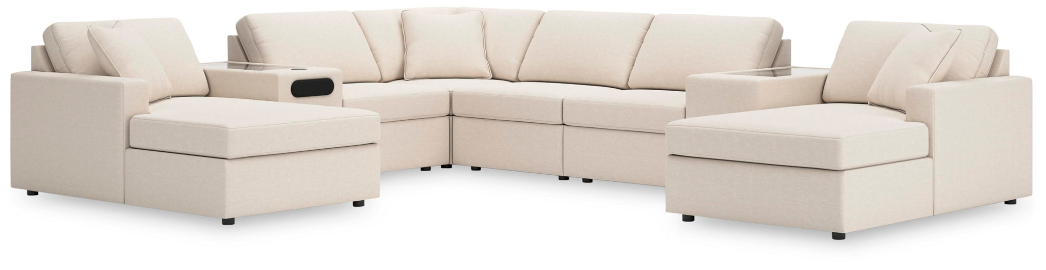 Modmax - Sectional - Oyster – Stationary Sectionals by Signature Design by Ashley® at Furniture Wholesale Plus , Nashville furniture store