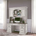 Magnolia Manor - Jr Executive Credenza Hutch - Antique White – Hutches by Liberty Furniture at Furniture Wholesale Plus , Nashville furniture store