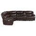 Sycamore - Upholstered Power Reclining Sectional Sofa – Reclining Sectionals by Coaster Fine Furniture at Furniture Wholesale Plus , Nashville furniture store