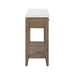 Edison - Server With Faux Marble Top - Brownstone – Servers by Liberty Furniture at Furniture Wholesale Plus , Nashville furniture store