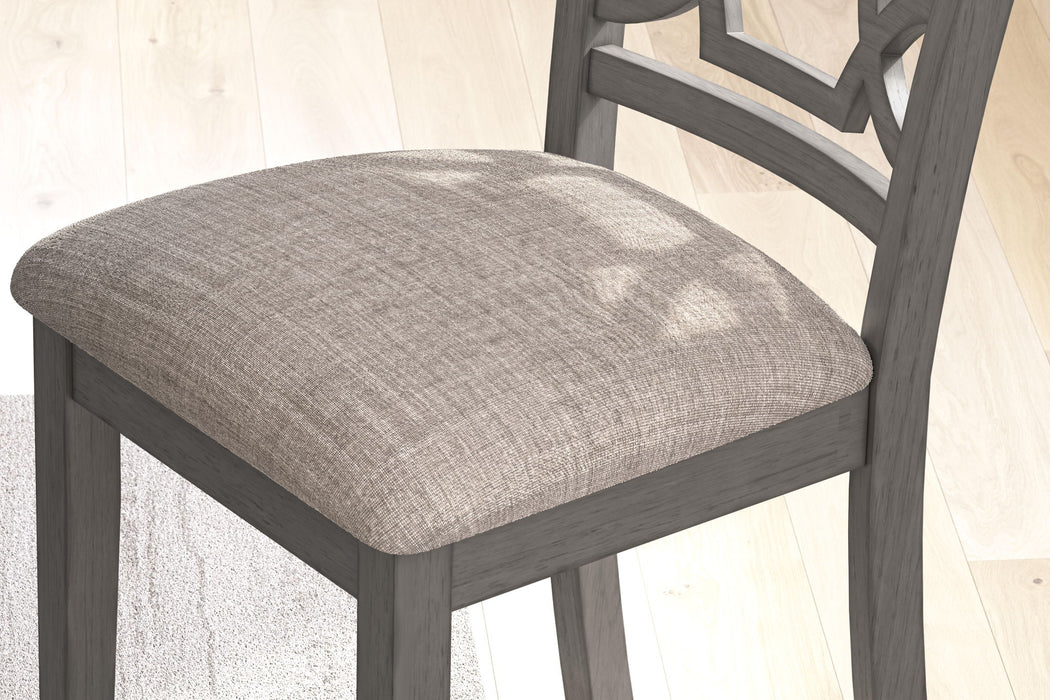 Wrenning - Dining Room Table Set (Set of 6) - Gray – 6 Piece Dining Room Sets by Signature Design by Ashley® at Furniture Wholesale Plus , Nashville furniture store