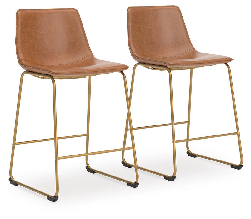 Ciabori - Upholstered Barstool (Set of 2) – Stool Sets by Signature Design by Ashley® at Furniture Wholesale Plus , Nashville furniture store
