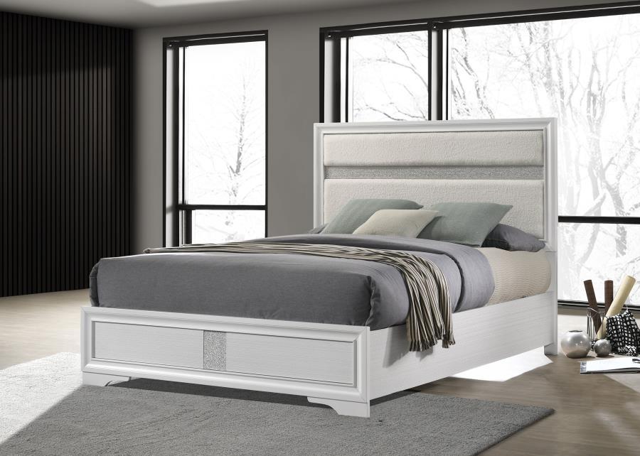 Miranda - Upholstered Panel Bed – Upholstered Beds by Coaster Fine Furniture at Furniture Wholesale Plus , Nashville furniture store