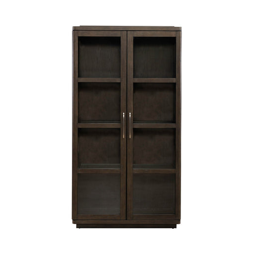 Cascade Falls - Display Cabinet - Satin Espresso – Display Cabinets by Liberty Furniture at Furniture Wholesale Plus , Nashville furniture store