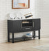 Vance - Side Board - Charcoal / White – Sideboards by Crown Mark at Furniture Wholesale Plus , Nashville furniture store