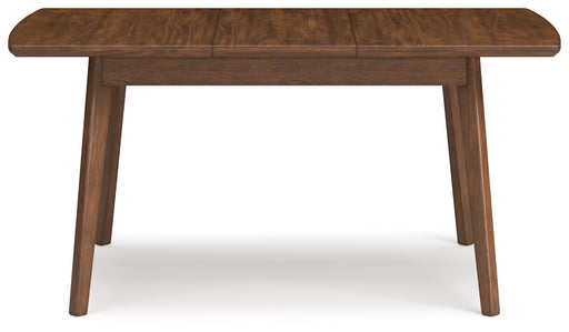 Lyncott - Rectangular Dining Room Butterfly Extension Table - Brown – Dining Tables with Extensions by Signature Design by Ashley® at Furniture Wholesale Plus , Nashville furniture store
