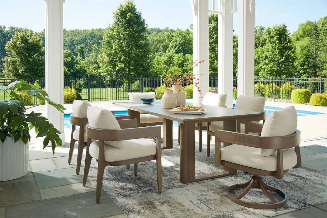 Serene Bay - Outdoor Dining Set - Premium 7 Piece Outdoor Sets from Signature Design by Ashley® - Just $4388! Shop now at Furniture Wholesale Plus  We are the best furniture store in Nashville, Hendersonville, Goodlettsville, Madison, Antioch, Mount Juliet, Lebanon, Gallatin, Springfield, Murfreesboro, Franklin, Brentwood
