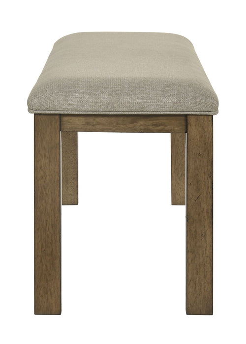 Cockrell - Bench - Light Brown / Beige – Dining Benches by Crown Mark at Furniture Wholesale Plus , Nashville furniture store