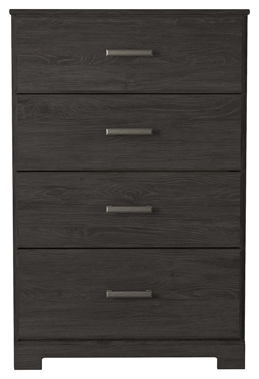 Belachime - Charcoal - Four Drawer Chest - Premium Accent Chests from Signature Design by Ashley® - Just $268! Shop now at Furniture Wholesale Plus  We are the best furniture store in Nashville, Hendersonville, Goodlettsville, Madison, Antioch, Mount Juliet, Lebanon, Gallatin, Springfield, Murfreesboro, Franklin, Brentwood