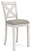 Robbinsdale - Upholstered Barstool (Set of 2) - Antique White – Stool Sets by Signature Design by Ashley® at Furniture Wholesale Plus , Nashville furniture store