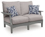 Cove Beach - Loveseat With Cushion - Gray – Loveseats by Signature Design by Ashley® at Furniture Wholesale Plus , Nashville furniture store