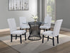 Tracy - Dining Table - Clear – Dining Tables by Crown Mark at Furniture Wholesale Plus , Nashville furniture store
