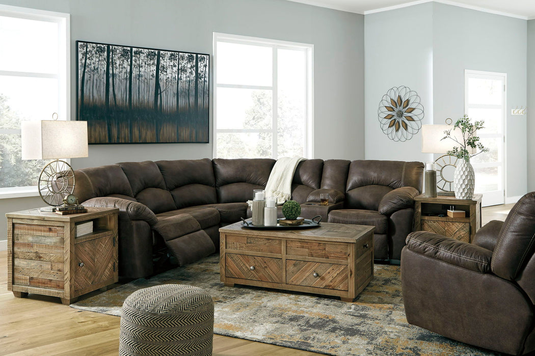 Tambo - Reclining Living Room Set – 3 Piece Living Room Sets by Signature Design by Ashley® at Furniture Wholesale Plus , Nashville furniture store