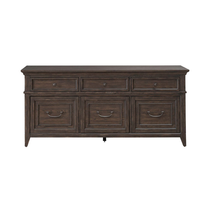 Paradise Valley - Credenza - Saddle Brown – Credenzas by Liberty Furniture at Furniture Wholesale Plus , Nashville furniture store