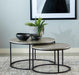 Lainey - 2 Piece Round Faux Marble Nesting Coffee Table – Nesting Tables by CoasterEveryday at Furniture Wholesale Plus , Nashville furniture store