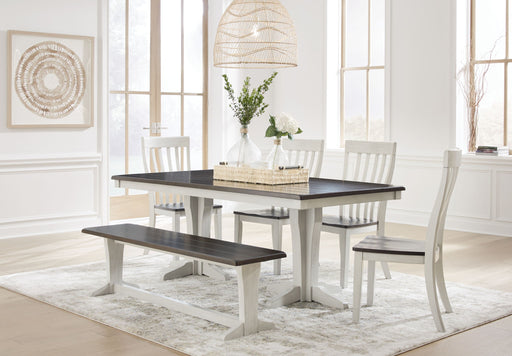 Darborn - Dining Room Set - Premium 7 Piece Dining Room Sets from Signature Design by Ashley® - Just $1308! Shop now at Furniture Wholesale Plus  We are the best furniture store in Nashville, Hendersonville, Goodlettsville, Madison, Antioch, Mount Juliet, Lebanon, Gallatin, Springfield, Murfreesboro, Franklin, Brentwood