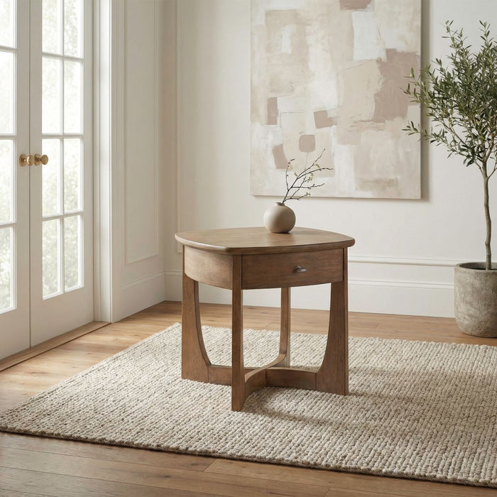 Bexley - End Table - Tuscan Brown – End Tables by Liberty Furniture at Furniture Wholesale Plus , Nashville furniture store