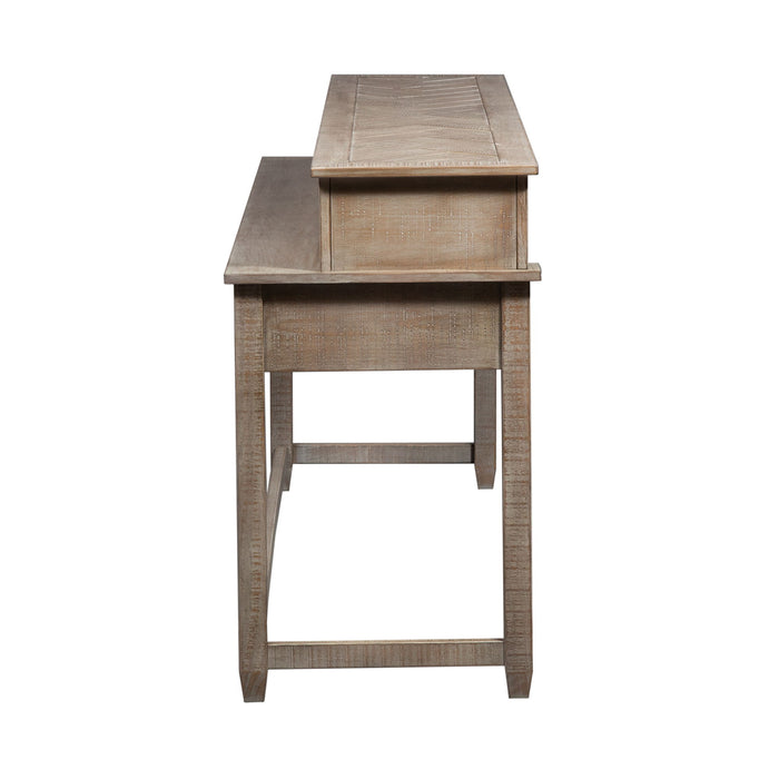 Parkland Falls - Console Bar Table - Weathered Taupe – Console Tables by Liberty Furniture at Furniture Wholesale Plus , Nashville furniture store